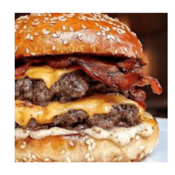 bacon blast burger