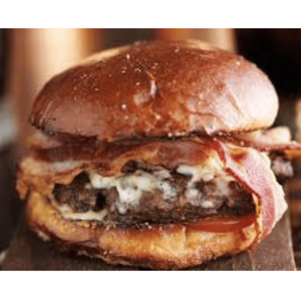 bacon blas burger